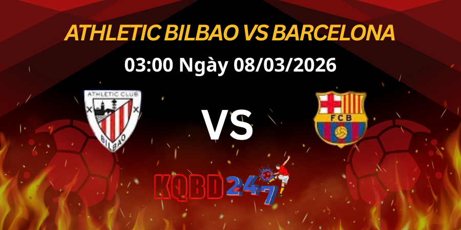 Nhận Định Athletic Bilbao vs Barcelona | La Liga 08/03/2026